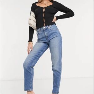 ASOS Petite Farleigh Slim Mom Jean